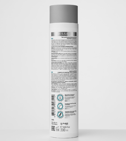 Tashe Professional Шампунь для волос "Hydration & smoothing", 300 мл