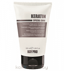 KAYPRO SPECIAL CARE KERATIN Восстанавливающий уход секущихся кончиков с кератином для химически обработанных и поврежденных волос 100 мл.