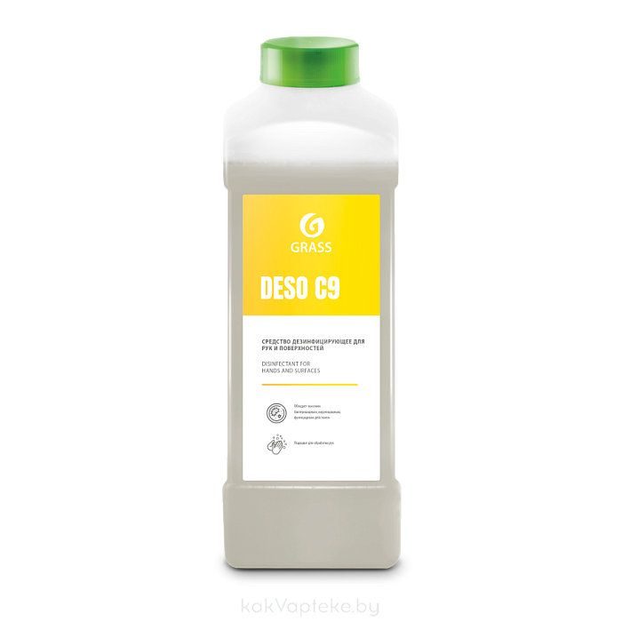 GraSS Средство дезинфицирующее "DESO C9" 1000 мл