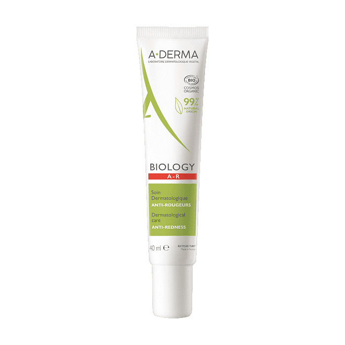 A-DERMA BIOLOGY Дерматологический флюид для кожи, склонной к покраснениям 40 мл