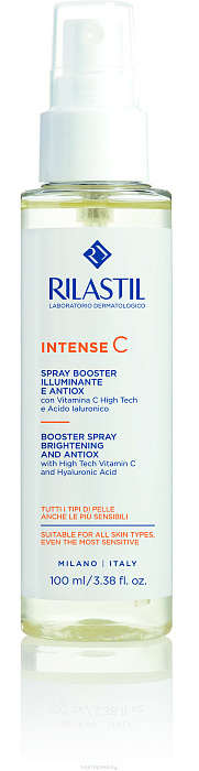 Rilastil INTENSE C Антиоксидантный спрей-бустер для сияния кожи с витамином С, 100 мл