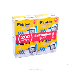 Тест-полоски для определения уровня глюкозы в крови FinetestTM Auto-coding Premium (в упаковке  200 шт)