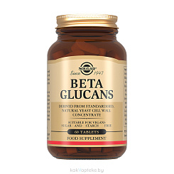 Solgar Бета-глюканы, БАД таблетки №60