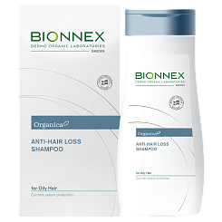Bionnex Organica Шампунь против выпадения волос для жирных волос, 300мл