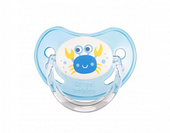 Canpol babies Пустышка-соска силиконовая  (ортодонтическая 6-18 мес. 1шт.) 22/507
