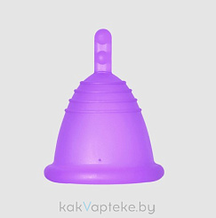 Me Luna Менструальная чаша  (CLASSIC SHORTY S STEM PURPLE)
