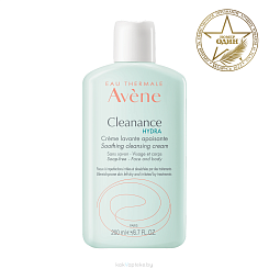 AVENE CLEANANCE HYDRA Очищающий успокаивающий крем для проблемной кожи 200 мл