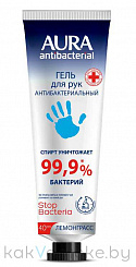 AURA Antibacterial Гель для рук антибактериальный, 40 мл