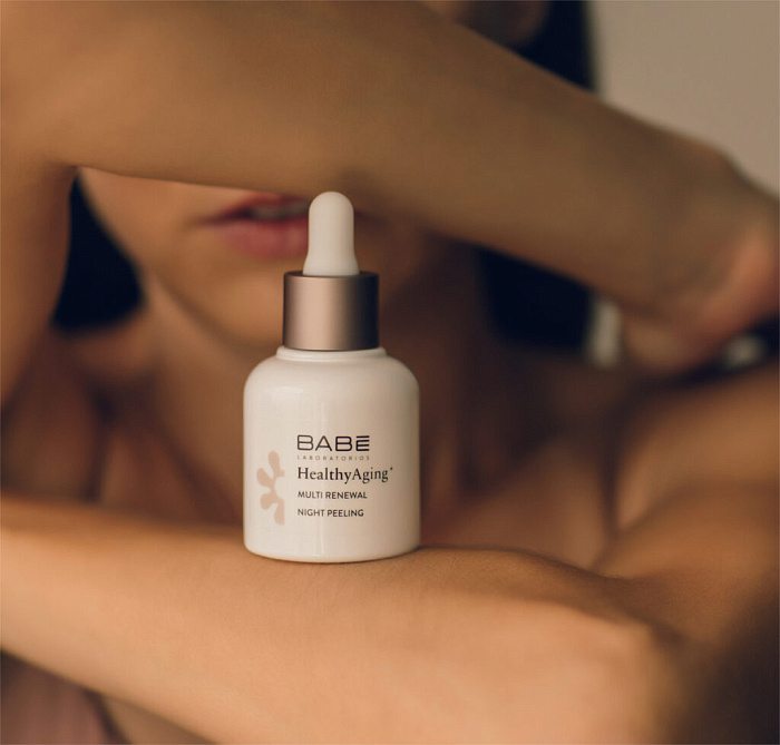 LABORATORIOS ВАВЕ Healthy Aging+ Мультиобновляющая ночная пилинг-сыворотка / MULTI RENEWAL NIGHT PEELING, 30 мл
