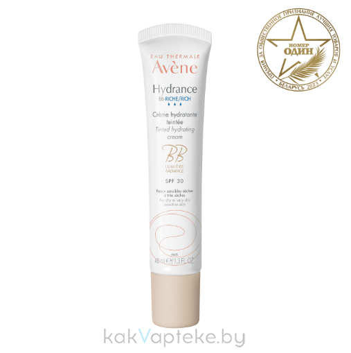 AVENE HYDRANCE BB-RICHE Увлажняющий крем с тонирующим эффектом SPF30 40 мл