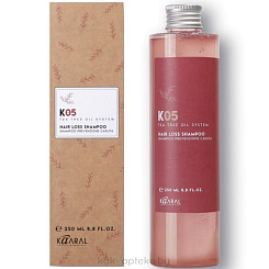 KAARAL K05 TEA TREE OIL SYSTEM Шампунь против выпадения волос 250 мл.