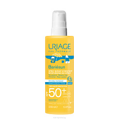 Uriage Детский увлажняющий спрей SPF 50+ BARIESUN / BARIESUN SPRAY ENFANT HYDRATANT SPF50+ 200 мл