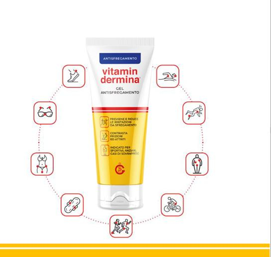 VITAMINDERMINA Гель защитный для тела 30 мл