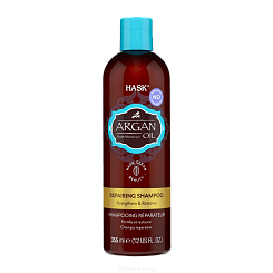 HASK Восстанавливающий шампунь для волос с Аргановым маслом, 355 мл