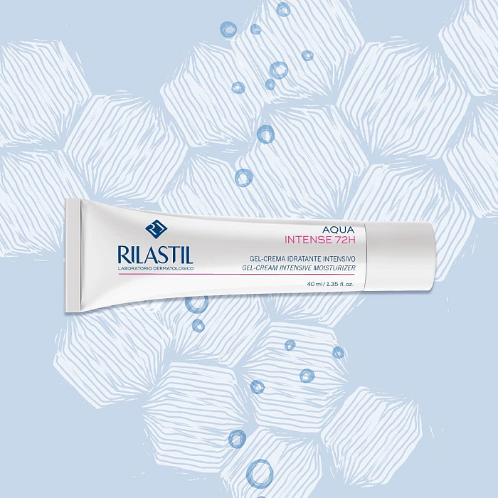 Rilastil AQUA INTENSE 72 H Гель-крем интенсивно увлажняющий 40 мл