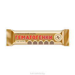 Гематоген в белой глазури (Гематогенки) 5х10г.
