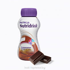 Нутридринк со вкусом шоколада (пластиковая бутылка), 200 мл