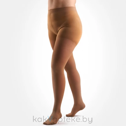 Колготки компрессионные ELAST 0404 LUX MAX IIкк (23-32 mmHg)  Карамель размер 5 Рост 1