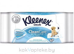 Туалетная бумага влажная Kleenex Cottonelle Clean Care сменный блок, 42шт.