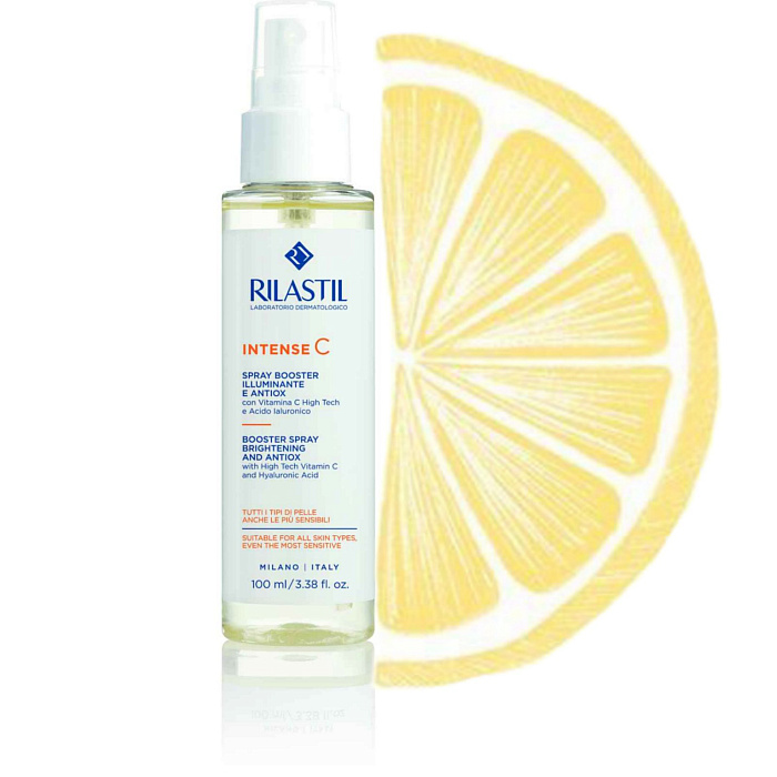Rilastil INTENSE C Антиоксидантный спрей-бустер для сияния кожи с витамином С, 100 мл