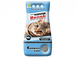 SUPER BENEK Гигиенический наполнитель для кошачьих туалетов SB Компакт, 10л