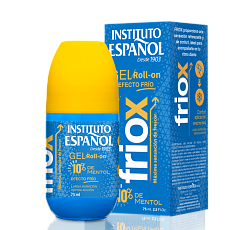 INSTITUTO ESPANOL Охлаждающий гель с ментолом линии «FRIOX» / FRIOX COOL EFFECT GEL ROLL-ON, 75мл