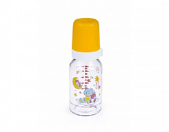 Canpol babies Бутылочка стеклянная(с рисунком) 120 мл 42/202