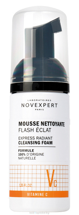Novexpert Vitamin C Пенка для умывания «Экспресс сияние», 40 мл