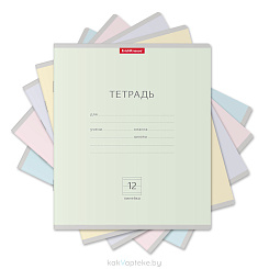 ErichKrause Тетрадь ученическая 12л , линейка 59406