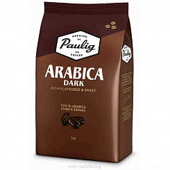 Кофе натуральный жаренный в зернах  Paulig Arabika Dark, 1000 г