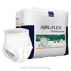 Abena Abri-Flex Premium Подгузники (трусики) одноразовые для взрослых XL2, 14 шт