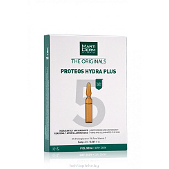 MartiDerm Сыворотка-уход THE ORIGINALS AMP PROTEOS HYDRA PLUS 32 5 амп х 2 мл