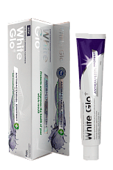 White Glo зубная паста отбеливающая Antibacterial protect with mouthwash с антибактериальным эффектом и ополаскивателем 100 г