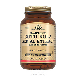 Solgar Экстракт Готу Кола, БАД капсулы №100