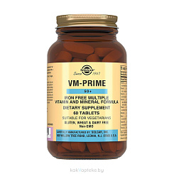 Solgar Мультивитаминный и минеральный комплекс 50+, БАД таблетки №60