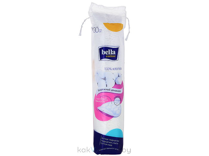 Bella cotton Ватные диски 100 шт
