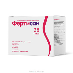 Фертисан, БАД порошок 4000 мг в саше-пакетах №28