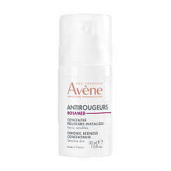 AVENE ANTIROUGEURS Rosamed Концентрат для кожи, склонной к покраснениям 30 мл AVENE ANTIROUGEURS Rosamed Концентрат для кожи, склонной к покраснениям 30 мл