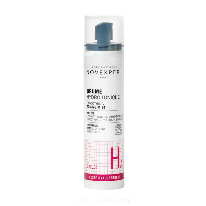 Novexpert Hyaluronic acid Разглаживающий тонизирующий мист, 100 мл