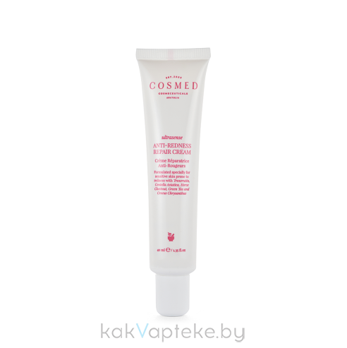 COSMED сosmeceuticals ULTRASENSE ANTI-REDNESS REPAIR CREAM Крем восстанавливающий для чувствительной кожи с центеллой  40мл