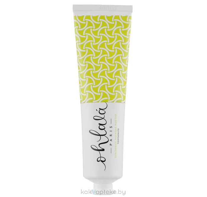 Ohlala Зубная паста DENTIFRICE PISTACHE MENTHE Toothpaste, 75 мл