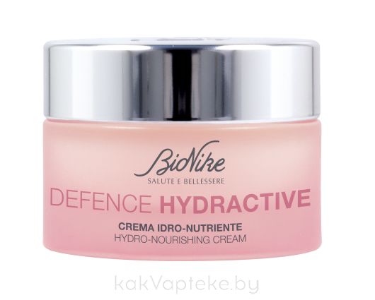 BioNike Увлажняющий крем для лица DEFENCE HYDRACTIVE  hydro-nourishing cream, 50 мл
