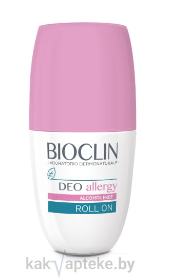 BIOCLIN DEO allergy Шариковый дезодорант, 50 мл