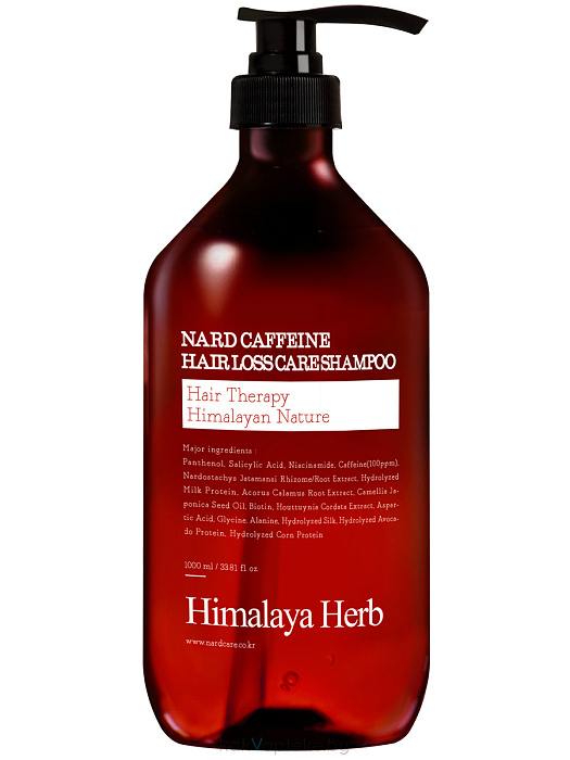 NARD Шампунь против выпадения волос с кофеином Caffeine Hair Loss Care Shampoo, 1000 мл