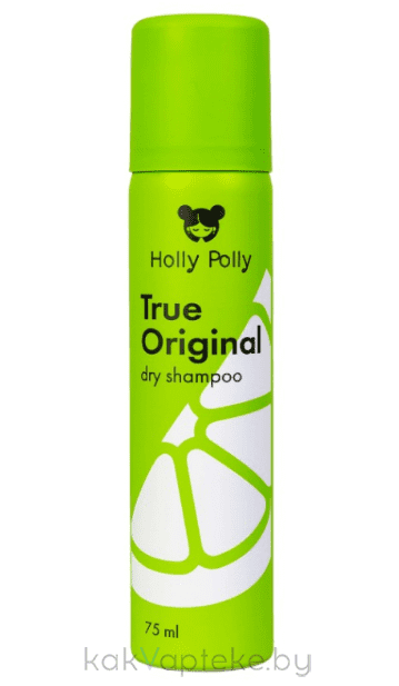 Holly Polly Сухой шампунь для волос True Original/ Dry Shampoo True Original, 75 мл