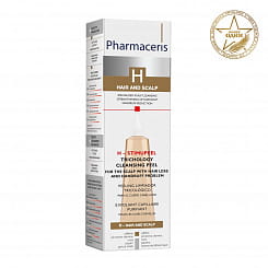 Pharmaceris H  Очищающий пилинг для кожи головы с проблемами выпадения волос и перхоти H-Stimupeel,125мл