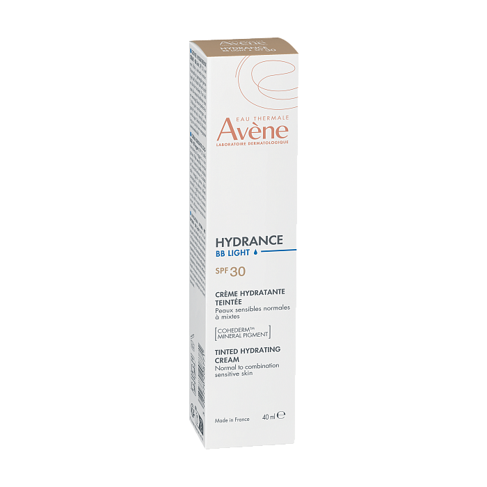 AVENE HYDRANCE BB Light Увлажняющий крем с тонирующим эффектом SPF 30 40 мл