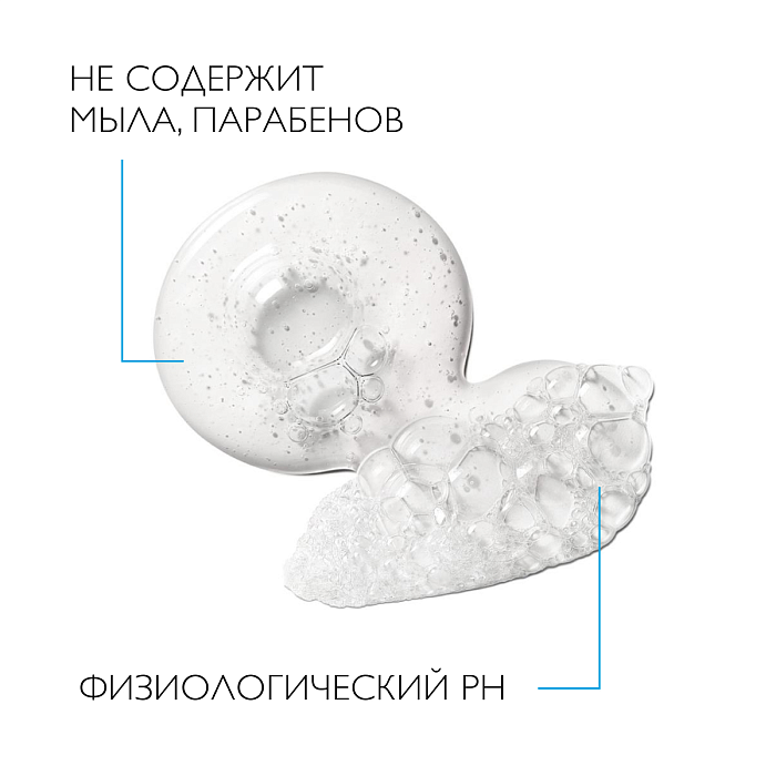 LA ROCHE-POSAY Lipikar Gel Lavant/Липикар Гель для душа успокаивающий с защитными свойствами для чувствительной кожи младенцев, детей и взрослых 1000 мл