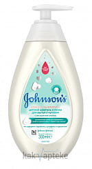 Johnson's Детский шампунь и пенка для мытья и купания Нежность хлопка, 300 мл