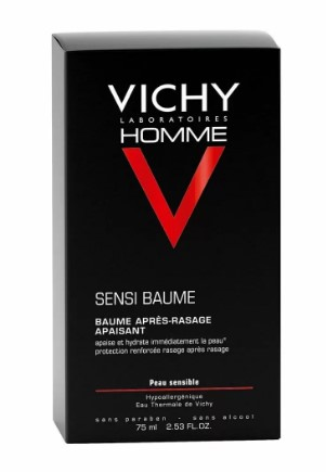 Vichy Бальзам успокаивающий после бритья "Sensi Baume" серии "Homme" 75 мл